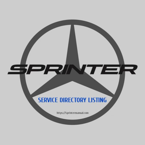 Sprinter Manual Service Repair Directory Listing