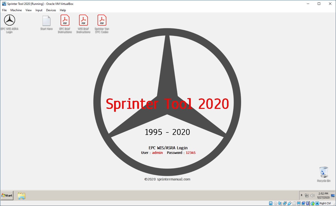 SPRINTER TOOL 2020 - Sprinter Van Service Manual - DIGITAL DOWNLOAD ...