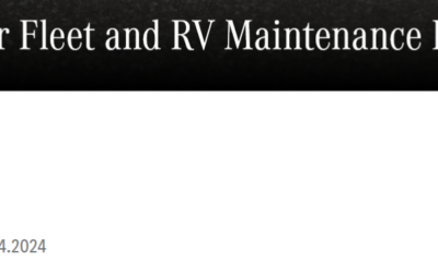 2024 Sprinter Fleet and RV Maintenance Schedule